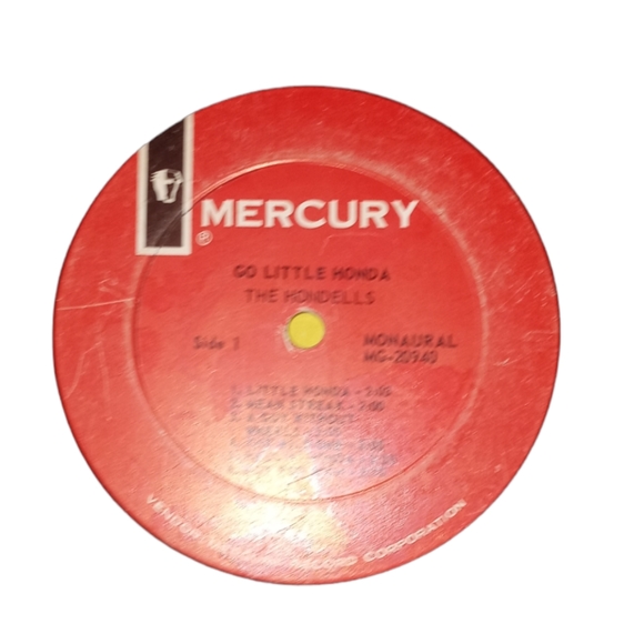 Mercury Go Little Honda Vinyl Record - Picture 3 of 8